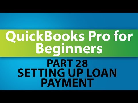 how to set up a vehicle loan in quickbooks