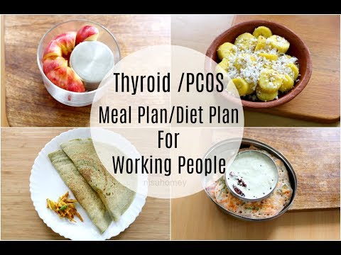 Thyroid | Pcos Meal Plan For Working People / Office Goers - Diet Plan To Lose Weight Fast - 5 kgs