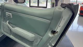 1982 Chevrolet Corvette Interior and Engine Compartment