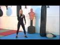 Women's Kickboxing Kicks : Women's Kickboxing: Double Back-Leg Roundhouse Kick