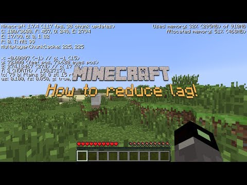 how to eliminate lag in minecraft