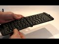 Here's a foldable portable keyboard from Verbatim that's specifically designed for iPhone, iPod Touch and iPad. How well does it work, and what must be sacrificed for this amount of portability?