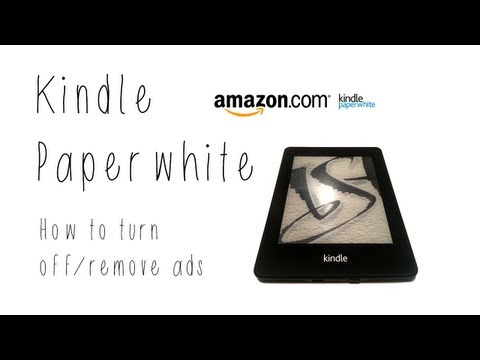 how to get rid of ads on kindle fire hdx