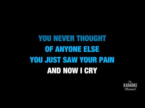 Karaoke Video: “Because of You” in the Style of “Kelly Clarkson” with lyrics (no lead vocal)