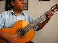 Guitarra tradicional andina - Mi huancavelica