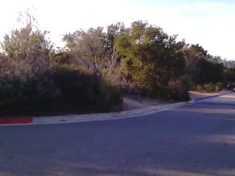 San fernando valley, LA, Ca, USA - Reseda blvd. Topanga state park end