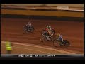 Scott Nicholls crashes into Chris Harris at Coventry Scott Nicholls crashes into Chris Harris at Coventry