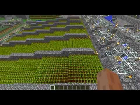 how to harvest crops in minecraft
