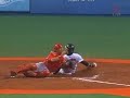 プロ野球　07_8_17　T-C　カープ廣瀬の好返球も誤審【画質アップ版】