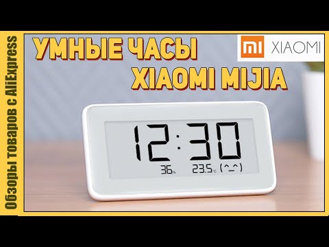 Умные часы Xiaomi Mijia с датчиками температуры и влажности, экраном на электронных чернилах и BLE