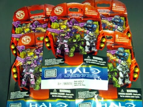 Mega Bloks - This is a blind / mystery pack opening of Halo Mega Bloks series 5. Thank's for watching.