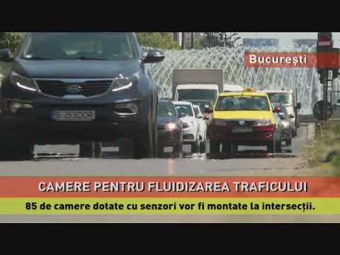 85 de camere dotate cu senzori vor fi montate în intersecţiile din București