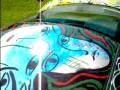 bmw art car 850ci painted and clearcoated