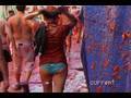 HOT: Throwing Tomatoes at La Tomatina Festival, Bunol, Spain: World's Biggest Food Fight!