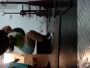 box squat below paralel beltless