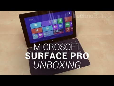 Surface - Microsoft Surface Pro Unboxing Pro. One word—three simple letters—in Microsoft's Surface lineup makes an enormous difference. Where the Surface RT faltered, ...