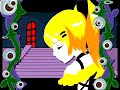 ★HQ Play back ↓↓http://jp.youtube.com/watch?v=JziPCm-N_7U&fmt=18August 27, 2008NiconicoDouga:r-sさんの投稿【ＰＶ】悪ノ娘より【鏡音リン】http://www.nicovideo.jp/watch/sm4425882【ＰＶ】悪ノ召使へ【鏡音レン】http://www.nicovideo.jp/watch/sm4425833●Reprint memo２つで１つの作品になっているようです。ニコ動のOn2VP6を連結→画像処理→H264/MPEG4 AVCに変換出力→YouTubeに転載。●uploadH.264/MPEG-4 AVC 303kbps 15fps 480x360,MPEG-4 AAC LC 44100Hz 97kbps ●YouTubeH.264/MPEG-4 AVC 393kbps 15fps 480x360,MPEG-4 AAC LC 44100Hz 125kb/s========================================Japanese Lyric:【ＰＶ】悪ノ娘より【鏡音リン】むかしむかしあるところに悪逆非道の王国の頂点に君臨するは齢十四の王女様絢爛豪華な調度品顔のよく似た召使愛馬の名前はジョセフィーヌ全てが全て彼女のものお金が足りなくなったなら愚民どもから搾りとれ私に逆らう者たちは粛清してしまえ「さあ、ひざまずきなさい！」悪の華　可憐に咲く鮮やかな彩りで周りの哀れな雑草は嗚呼　養分となり朽ちていく暴君王女が恋するは海の向こうの青い人だけども彼は隣国の緑の女にひとめぼれ嫉妬に狂った王女様ある日大臣を呼び出して静かな声で言いました「緑の国を滅ぼしなさい」幾多の家が焼き払われ幾多の命が消えていく苦しむ人々の嘆きは王女には届かない「あら、おやつの時間だわ」悪の華　可憐に咲く狂おしい彩りでとても美しい花なのに嗚呼　棘が多すぎて触れない悪の王女を倒すべくついに人々は立ち上がる烏合の彼らを率いるは赤き鎧の女剣士つもりにつもったその怒り国全体を包み込んだ長年の戦で疲れた兵士たちなど敵ではないついに王宮は囲まれて家臣たちも逃げ出した可愛く可憐な王女様ついに捕らえられた「この　無礼者！」悪の華　可憐に咲く悲しげな彩りで彼女のための楽園は嗚呼　もろくもはかなく崩れてくむかしむかしあるところに悪逆非道の王国の頂点に君臨してた齢十四の王女様処刑の時間は午後三時教会の鐘が鳴る時間王女と呼ばれたその人は一人牢屋で何を思うついにその時はやってきて終わりを告げる鐘が鳴る民衆などには目もくれず彼女はこういった「あら、おやつの時間だわ」悪の華　可憐に散る鮮やかな彩りでのちの人々はこう語る嗚呼　彼女は正に悪ノ娘---------------------------------------【ＰＶ】悪ノ召使へ【鏡音レン】Japanese＆Romaji Lyric:君は王女　僕は召使kimi wa oujyo boku wa mesitsukai運命分かつ　哀れな双子unmei wakatsu awarena futago(twin)君を守る　その為ならばkimi wa mamoru sonotame naraba僕は悪にだってなってやるboku wa aku ni datte natte-yaru期待の中僕らは生まれたkitai nonaka boku-ra wa umareta祝福するは教会の鐘shukufuku suruwa kyoukai(Church) no kame大人たちの勝手な都合でotona(adult) tachi no kattena tsugou de僕らの未来は二つに裂けたbokura no mirai(Future) wa futatsu ni saketaたとえ世界の全てがtatoe sekaino subete(all over the World) ga君の敵になろうともkimi no teki(enemy) ni narou-tomo僕が君を守るからboku ga kimi wo mamoru kara君はそこで笑っていてkimi wa sokode waratte-ite(Smile)君は王女　僕は召使kimi(You) wa oujyo(Princess) boku(I) wa mesi-tsukai(Servant)運命分かつ　哀れな双子unnmei(Fate/destiny) wakatsu awarena futago君を守る　その為ならばkimi wo mamoru(protect/defend) sonotame naraba僕は悪にだってなってやるboku wa aku(evil) ni datte natte-yaru隣の国へ出かけたときにtonari no kuni e dekaketa tokini街で見かけた緑のあの娘machide mikaketa midori(Green) no anokoその優しげな声と笑顔にsono yasashige na koe to egao ni一目で僕は恋に落ちましたhitome de boku wa koini-ochi-masita(fall in love with her)だけど王女があの娘のことdakedo(but) oujyo ga anoko no koto消してほしいと願うならkesite hosii to negau(wish/hope) nara僕はそれに応えようboku wa soreni kotae-youどうして？涙が止まらないdousite? namida(tears) ga tomara-nai君は王女　僕は召使kimi wa oujyo boku wa mesi-tsukai運命分かつ　狂おしき双子unmei wakatsu kuruosiki(madly) futago「今日のおやつはブリオッシュだよ」「kyou(today) no oyatsu(snack) wa Brioche dayo」君は笑う　無邪気に笑うkimi wa warau(smile/laugh) mujyaki(innocently) ni warauもうすぐこの国は終わるだろうmousugu kono-kuni wa owaru(End) darou怒れる国民たちの手でikareru(angry) kokuminn(nation) tachi no tedeこれが報いだというのならばkorega mukui(retribution) dato iuno-naraba僕はあえて　それに逆らおうboku wa aete soreni sakara-ou「ほら僕の服を貸してあげる」「hora bokuno fuku(clothes) wo kasite(lend) ageru」「これを着てすぐお逃げなさい」「korewo kite sugu(quickly/immediately) onige-nasai(get out/run)」「大丈夫僕らは双子だよ」「daijyoubu(don't worry) bokura wa futago dayo」「きっとだれにもわからないさ」「kitto(certainly/surely) darenomo wakaranai(unnoticed) sa」僕は王女　君は逃亡者boku wa oujyo kimi wa toubousha(escape)運命分かつ　悲しき双子unmei wakatsu kanashiki(sad/grieve) futago君を悪だというのならばkimi wo aku dato iuno naraba僕だって同じ　血が流れてるboku datte onaji(same) chi(blood) ga nagare-teruむかしむかしあるところにmukashi-mukasi arutokoro no悪逆非道の王国のakugyaku-hidou(atrocious/barbarous) no oukoku no頂点に君臨してたchouten(top) ni kunrin(reign) sitetaとても可愛い僕の姉弟totemo KAWAII boku no kyoudai(brother)たとえ世界の全てがtatoe sekai no subete ga君の敵になろうともkimi no teki ni narou tomo僕が君を守るからboku ga kimi wo mamoru kara君はどこかで笑っていてkimi wa dokoka de waratte ite君は王女　僕は召使kimi wa oujyo boku wa mesi-tukai運命分かつ　哀れな双子unmei wakatsu awarena futago君を守る　その為ならばkimi wo mamoru sonotame naraba僕は悪にだってなってやるboku wa aku ni datte natte-yaruもしも生まれ変われるならばmoshimo(if) umare-kaware(reborn) ru narabaその時はまた遊んでねsonotoki wa mata(again) asonde ne