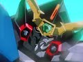 The three stages of GaoGaiGar's final attack: Hell & Heaven.