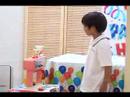 英語劇・子供英会話レッスンアクティビティー『ハンバーガー屋さんごっこ（店員編）』