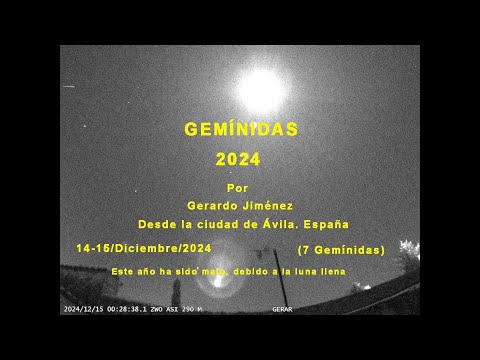 Gemínidas 2024 uploaded by Gerardo Jiménez López