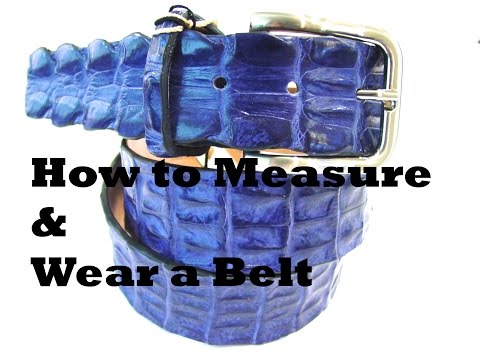 how to measure louis vuitton belt