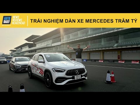 Trải nghiệm dàn xe Mercedes hàng trăm tỷ trên đường đua F1 Mỹ Đình |Autodaily.vn|
