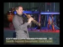 CE Winds Omega Series I Saxello Saxophone - Gold Plate