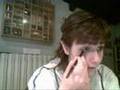 Funky make-up look