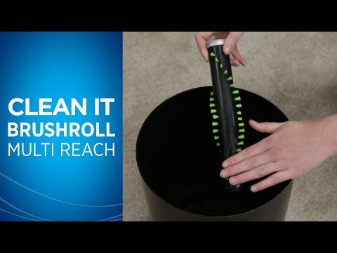 How to Remove and Clean the Brush Roll on Your Multi Reach™ Video