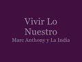 Vivir Lo Nuestro Marc Anthony y La India dueto con mrcover18