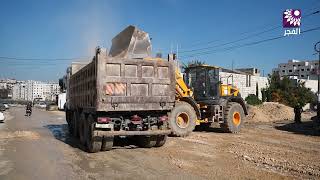 اللجنة الشبابية في مخيم طولكرم تطلق مبادرة اعادة تأهيل شوارع المخيم الرئيسية