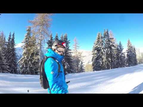 На горных лыжах в Пейзе-Валландри