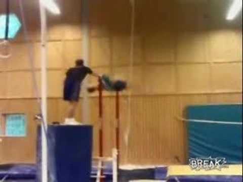 High Bar Back Flop