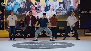 Yuki, Poppin J, Boogie Frantick, Paris, Kazu – POPPIN 1on1 BATTLE SAMURAI JUDGE DEMO