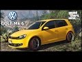 Volkswagen Golf Mk 6 v2 для GTA 5 видео 1