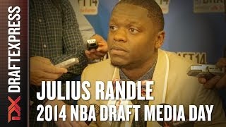 2014 Julius Randle Interview - DraftExpress - NBA Draft Media Day