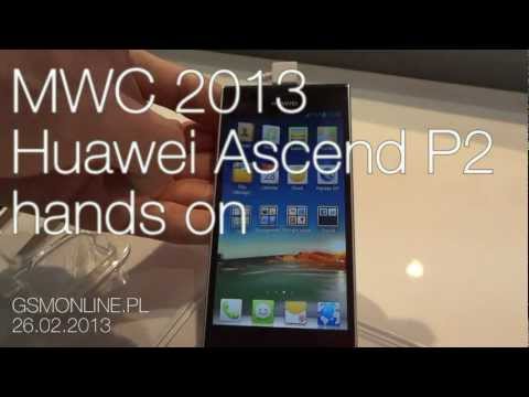 Huawei Ascend P2 hands on - MWC 2013 Barcelona