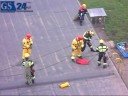 Ratownictwo wysokościowe - ćwiczenia na elewatorze w Szczecinie