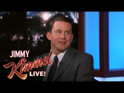 CHANNING TATUM - Channing reveals what it's like to work with director Quentin Tarantino. SUBSCRIBE to get the latest #KIMMEL: http://bit.ly/JKLSubscribe Watch the latest Halloween Candy Prank: http://bit.ly/Ki...