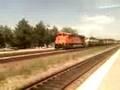 Empty coal train w/ SD70ACe on the point!
