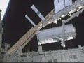 STS-124: Canadarm2 grapple and unberth of JPM STS-124: Canadarm2 grapple and unberth of JPM