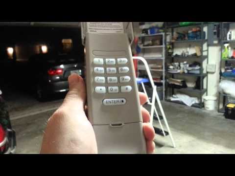 how to program my garage door opener to my car