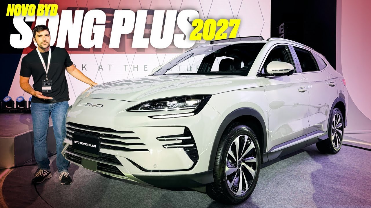 Novo BYD Song Plus 2027 - AGORA É TURBO E COM MAIS BATERIAS! AUMENTOU O PREÇO? O OUTRO SAI DE LINHA?