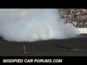 Burnout Master Mark D in a blown escort at Gazza Nationals 2008