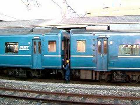 寝台特急 なは 熊本ゆき：あかつき 鳥栖止めの切り離し作業　【鳥栖駅】