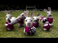 Lapins encore plus crétins font du rugby Lapins encore plus crétins font du rugby