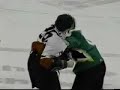 Derek Boogaard vs Jon Mirasty WHL FIGHT RD 1 Derek Boogaard vs Jon Mirasty WHL FIGHT RD 1