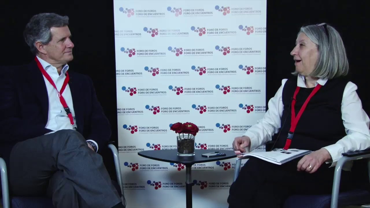 Francisco Riberas, presidente de GESTAMP, entrevistado en el encuentro de La Granja de Foro de Foros