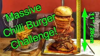 Massive Chilli Burger Challange!!