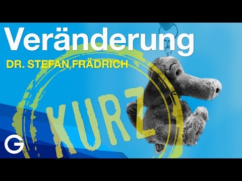 veränderung - Live-Ausschnitt eines Vortrags von Dr. Stefan Frädrich bei der 1. GEDANKENtanken-Glücksnacht // April 2014 // Köln.